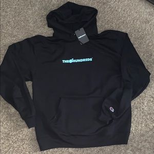 The hundreds small bar champion pullover hoodie